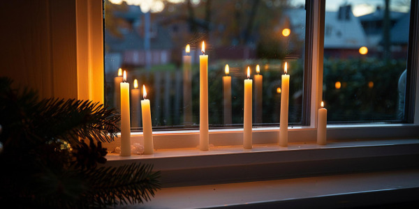 La luz de la Navidad: cómo integrar las velas en la decoración del hogar